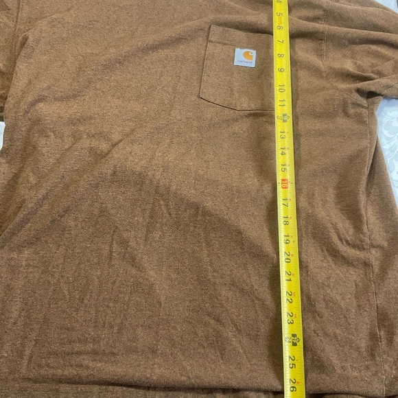 Carhartt Workwear Pocket Short Sleeve Loose Fit T-Shirt Heavyweight Cotton - Picture 5 of 6